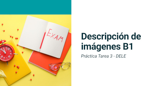 Material interactivo de ELE: Descripcion de imágenes B1 (B1)