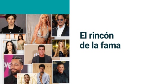 Material interactivo de ELE: El rincón de la fama (B1, B2)