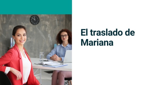Material interactivo de ELE: El traslado de Mariana (B1)