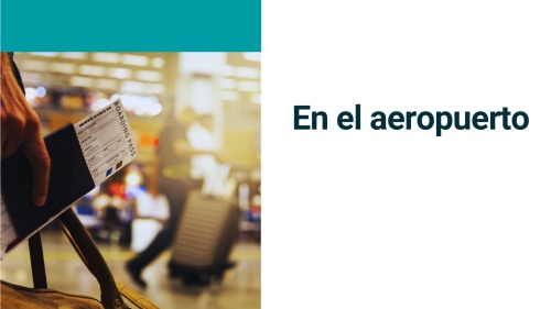 Material interactivo de ELE: En el aeropuerto (A2, B1)