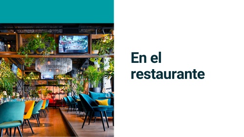 Material de ELE: En el restaurante