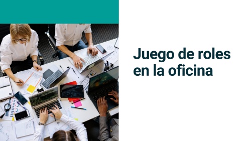Material interactivo de ELE: Juego de roles en la oficina (B1, B2)