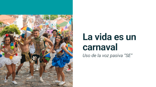 Material interactivo de ELE: La vida es un carnaval (A2, B1)