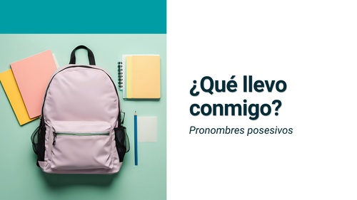 Material interactivo de ELE: ¿Qué llevo conmigo? (A1, A2)
