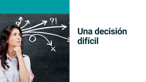 Material interactivo de ELE: Una decisión difícil (B2, C1)